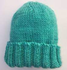 Free Knitting Pattern For Quick And Easy Baby Hat Includes Sizes 0 3 Months 3 6 Mon Knitting Patterns Free Hats Baby Hat Knitting Pattern Baby Hats Knitting