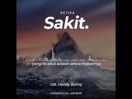 Indahnya hidup ini sakit penghapus dosa. Sakit Itu Penghapus Dosa