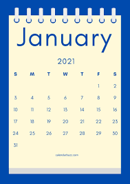 All of our calendars are free to download, print and edit. January 2021 Desk Calendar Printable Free Download Calendarbuzz