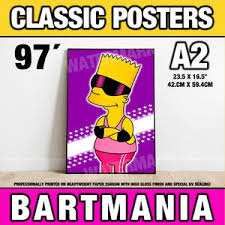 Bret Hart Bart Simpson