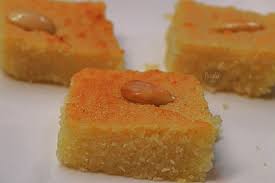 Jesni S Foodie Days Basbousa Recipe Middle Eastern Sweet Semolina Ca In 2020 Basbousa Recipe Semolina Cake Sweet Cakes