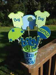 Baby Shower Table Decoration Centerpiece It S A Boy By Table4six Boy Baby Shower Ideas Baby Shower Decoracion Mesa Decoracion De Unas