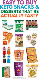 Store Bought Keto Desserts And Snacks Brands To Buy Keto Snacks To Buy Keto Snacks Ketogenic Snacks
