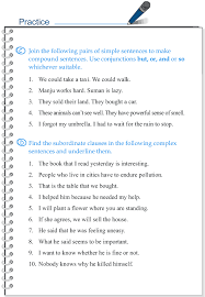 Grade 5 Grammar Lesson 6 Sentences Simple Compound And Complex Simple And Compound Sentences Grammar Lessons Simple And Complex Sentences