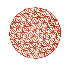 Road work ahead sign pattern. Big Flower Of Life Modern Cross Stitch Pattern Silhouette Etsy