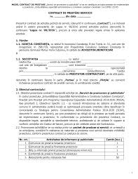 Model contract de prestări servicii medicale. Http Www Cjc Ro Dyn Doc Anunturi Achizitii Licitatii 2019 70 Achizitie Servicii Promovare Publicitate Poca 03 Draft Contract De Prestari Servicii Pdf