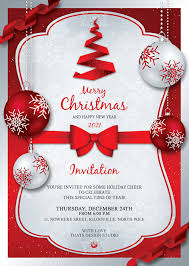 Christmas party invitations with rsvp cards diy printable from christmas party invitations with rsvp cards Christmas Invitation Template V4 33976 Card And Invites Design Bundles In 2021 Christmas Party Invitation Template Christmas Invitations Template Free Christmas Invitation Templates