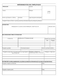 Contextual translation of resume form into tagalog. Biodata Form Sa Tagalog