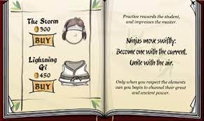 Open the martial arts catalog in the dojo. Saraapril In Club Penguin Martial Artworks Catalog Cheats