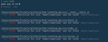 I've been using underscore_case for about 2 years and i recently switched to camelcase because of the new job (been using the later one for about 2 months and i still think underscore_case. Babel Camelcase Rule Not Found Issue 29 Kentcdodds Eslint Config Kentcdodds Github