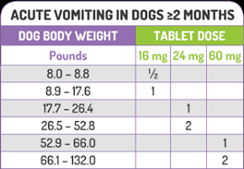 64 Competent Cerenia Dosing Chart Dogs
