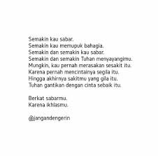 Katakata Motivasi Perasaan Kutipan Tentang Cinta