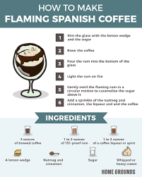 How To Make A Dazzling Flaming Spanish Coffee Recipe Spanish Coffee Coffee Brewing Methods Coffee Recipes