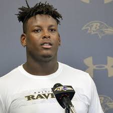 Ravens outside linebacker Jaylon Ferguson