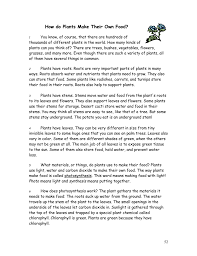 Due to this reaction, the water molecules break down into hydrogen and oxygen. How Do Plants Make Their Own Food