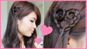 Trending short braids hairstyles 2018. Heart Braid Tutorial Valentine S Day Hairstyle Youtube