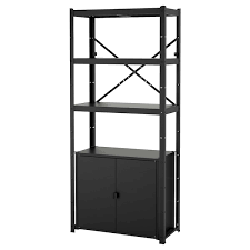 The products that have been assembled are not returned. Bror Regal Mit Schrank Schwarz Ikea Osterreich