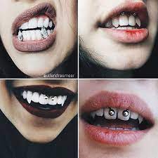 Piercings Vampire Cool Lip Piercing Cool Piercings Face Piercings