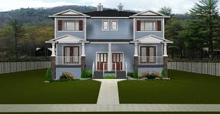 Browse all of our fourplex plans to find the one that will suit your lot. 40 Ft Wide 2 Storey 4 Plex Full Undeveloped Basement 2 Bedroom Second Floor Laundry Great Four Plex Plan By E D In 2021 Multi Family Homes House Styles House Plans
