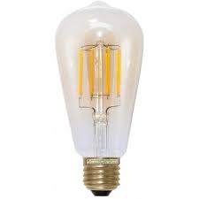 led gloeidraad lampen segula led lamp e27 6w rustika kooldraad ledlamp flame helder 8 filament leds 2000k dimbaar lichtbeleving led lamp led lampen