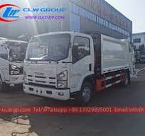 ISUZU 8cbm waste management compactor trash trucks - Isuzu ...