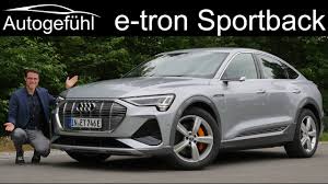 Shop the 2021 e‑tron sportback. Audi E Tron Sportback S Line Full Review New Ev Suv Coupe Autogefuhl Youtube