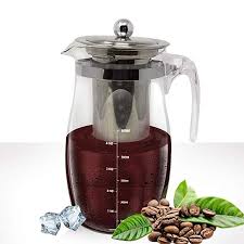 cold brew coffee maker coffee pot by matcha organics 30 ounces 900ml stainless steel at home tea brewer tea brewer cold brew coffee maker cold brew coffee