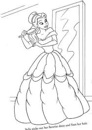 Printable barbie princess dress book coloring pages printable. Princess Belle Coloring Pages Ideas Whitesbelfast Com