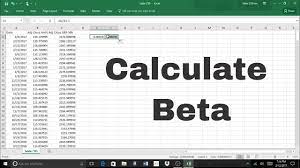How To Calculate Beta On Excel Linear Regression Slope Tool Youtube