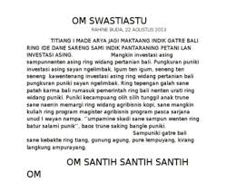 We did not find results for: Contoh Cerpen Menggunakan Bahasa Bali Brainly Co Id