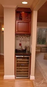 Small Home Bar Ideas Maximizing Wall Niche Space Small Bars For Home Home Bar Designs Home Bar Rooms