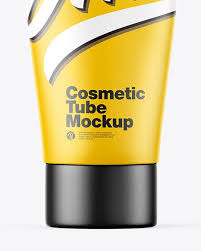 Cosmetic Logo Mockup Yellowimages Free Psd Mockup Templates