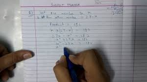 Chapter 4 Exercise 4 2 Quadratic Equations Maths Class 10 Ncert In English Or Hindi Youtube