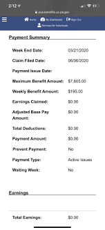 I signed up for direct deposit, why did i receive a debit card? Pennsylvania Any Idea What This Means Payment Type Active Issue Other Than This No Outstanding Issues Unemployment