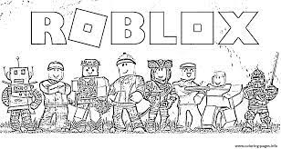 Maybe you would like to learn more about one of these? Roblox Team Coloring Pages Printable