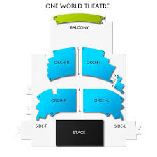 One World Theater Seating 2019