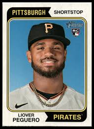 2023 Topps Heritage #363 Liover Peguero