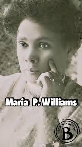 Did You Know... The First Woman of Color Producer In The US Produced Her  Film In 1923? Another Black Moment About Maria P. Williams LIKE + SHARE  #BlackInReview #WomensHistoryMonth #MariaPWilliams ...