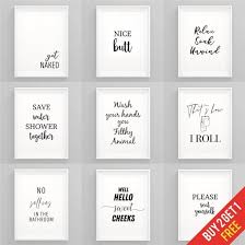 Framed Bathroom Art Bathroom Prints Black And White Funny Bathroom Wall Art Framed In 2020 Bathroom Wall Art Bathroom Prints Handmade Wall Art