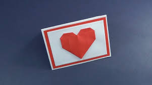 Aga from passion shake created this one; How To Make A Mini Valentine S Day Card With Origami Heart Origami Wonderhowto