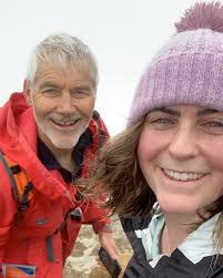 Megan and Kate are running the @hobartmarathon to raise funds for heart  disease in memory of their dad, Jon, who died of a heart attack while  cycling. He was a loving father