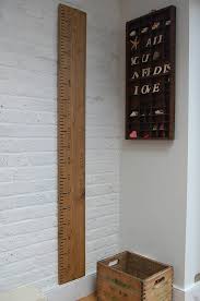 Wooden Growth Chart Ruler Dads Rule