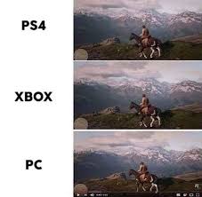 Console Vs Pc Red Dead Redemption Funny Red Dead Redemption Red Dead Redemption Undead Nightmare