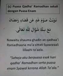 Tentang bayar fidyah dari qadha puasa dalam masalah ini para ulama berbeda pendapat dalam. Khairunnisa Ash Ari On Twitter 4 Puasa Qadha Sunat Done 3 More Days To Go If You Struggle To Keep Track Doing It In Syawal Is The Best Cuts Down On Food