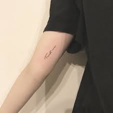 Here Are 75 Beautiful Single Line Tattoos Eutat Single Line Tattoo Line Tattoos Inside Of Arm Tattoo