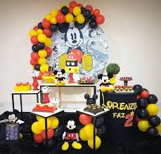 Now, there is a ton of inspiration for mickey mouse party decorations, and lots of ideas for themed party food too. Mickey Mouse Themed Party Ideas Party Decoration Ideas Facebook