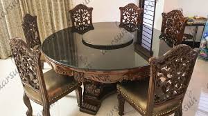 There's nothing better than a fresh new look! 139 Latest Design Round Dining Table Teak Wood 6 Chair Best Price Quality Aarsun Youtube