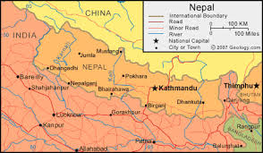 Má rozlohu 147 181 km² a žije zde přibližně 30,3 milionu obyvatel. Nepal Map And Satellite Image