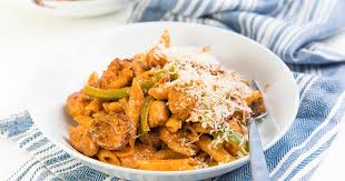 Stir in sausage and cook until warmed through, about 2 minutes more. Creamy Cajun Chicken Pasta With Sausage Too The Flavor Bender