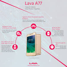 LAVA A77 Latest Android Phone with 4G ...